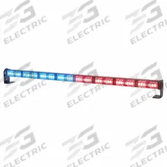 CODE 3 Warning and Directional Light Stick: Combo Warning and Directional Light, Blue/Red/White, LED (MPN MTS835MC-RWBW). Key specifications — Brand: CODE 3; Lens Color: Clear; Number of Flash Patterns: 41; Installation Type: Removable; Operating Voltage: 12 to 24V.