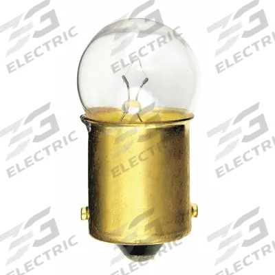 APPROVED VENDOR Incandescent Bulb: Incandescent, Single Contact Bayonet (BA15s), (G) Globe - BA15s Single-Contact Bayonet Base Lamps