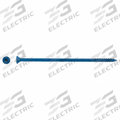 TAPCON Concrete Anchor Screw: 6 in Overall Lg, 1/4 in Dia, Steel, Torx, Flat, Steel - Flat-Head Screw Anchors