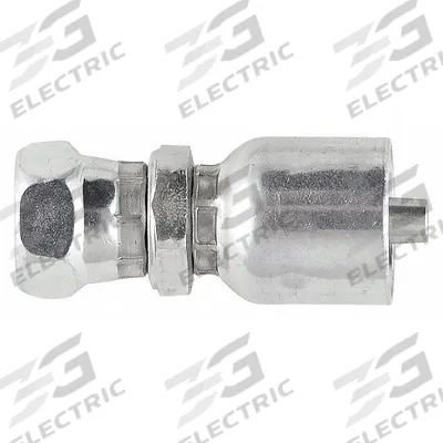 PARKER Hydraulic Crimp Fitting: Steel x Steel, Straight, -16 For Hose Dash Size - Parker Crimp Hydraulic Hose Fittings with BSPP Connection