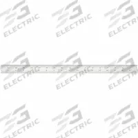 STARRETT Steel Rule, Spring Tempered: C604R-18, 18 in, 0.05 in Thick, 1/64 in, Chrome, Black, Rigid. Key specifications — attr939978: 1/64 in; attr934745: STARRETT; attr944509: Chrome; attr939993: Decimal; attr986193: Etched.