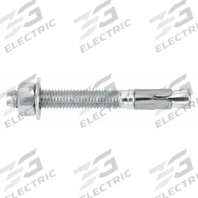 DEWALT Wedge Anchor: 4 3/4 in Overall Lg, 5/8 in Dia, 5/8"-11 Thread Size, 2 7/8 in Thread Lg - Steel Wedge Anchors