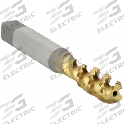 OSG Spiral Flute Tap: 5/16"-18 UNC, 2B, 3 Flute, Bottoming Chamfer - General Purpose Spiral-Flute Taps