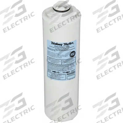 HALSEY TAYLOR Water Filter Cartridge: 1.5 gpm, 3,000 gal, 12 1/2 in Overall Ht - Quick-Connect Drinking Fountain & Beverage Machine Water Filters