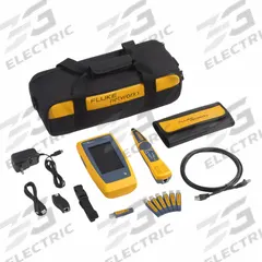 FLUKE NETWORKS Cable Network Tester: LinkIQ Duo, Pro Kit with IntelliTone Probe - 6pk, Network (MPN LIQ-DUO-KIT-6PK). Key specifications — Communication Protocol: USB; Manufacturer Part Number: LIQ-DUO-KIT-6PK; Alert Type: Digital Display; Compatible Cable Type: Twisted Pair; Data Safe Monitor: No; Display Screen Type: LCD Touchscreen; Display Type: Digital; For Use With: MicroScanner PoE Remote Identifiers.