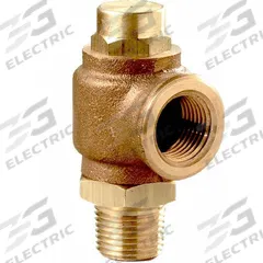 AQUATROL Adjustable Relief Valve: MNPT x FNPT, 3/8 in x 1/2 in, Bronze, 200 psi Max. Op Pressure (MPN 55BA1M2U1-50). Key specifications — Brand: AQUATROL.