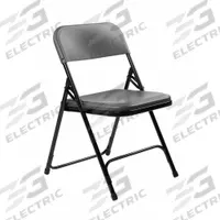 NATIONAL PUBLIC SEATING Folding Chair: Plastic Seat, Steel Frame, Charcoal Seat, 500 lb Wt Capacity (MPN 820). Key specifications — attr1039293: Steel; attr1039318: Plastic; attr1039313: Charcoal.