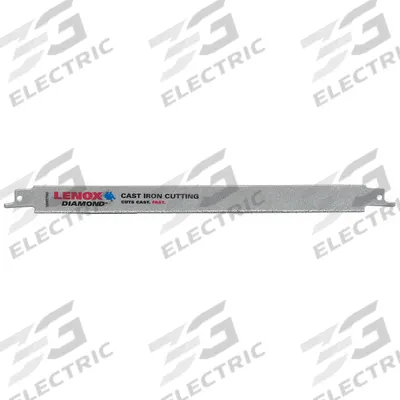 LENOX Reciprocating Saw Blade: 9 in Blade Lg, 0.04 in Blade Thick, 3/4 in Blade Wd - Tile & Masonry-Cutting Blades