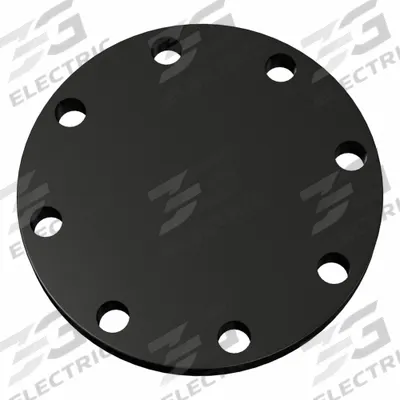 APPROVED VENDOR Metal Pipe Flange: 4 in, Blind, Carbon Steel, Flat Flange - Blind Iron Pipe Flanges