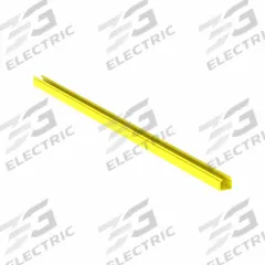 PANDUIT Raceway: FiberRunner, Yellow, ABS (Fittings)/Rigid PVC (Channel), 72 in x 2 3/16 in x 2 in (MPN HS2X2YL6NM). Key specifications — Brand: PANDUIT.