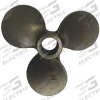 Propeller: 8 in Blade Dia, Right Hand, 3 Blades, Stainless Steel, Machine Pitch (MPN 550290c). Key specifications — Propeller Material: Stainless Steel; Brand: APPROVED VENDOR.