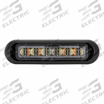 MAXXIMA Surface Mount Emergency Warning Light: Emergency Vehicle Area Light, Blue/Red/White - Emergency Vehicle Perimeter Lights