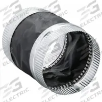 In-Line Duct Fan Heater Boot: For 6LHG1 (MPN SB-6). Key specifications — Brand: HOTPOD; Compatible with Grainger Part Number: 6LHG1; For Fan Type: Heater Inline Duct Fans; Housing Material: Rubberized Canvas.