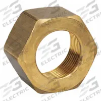 PARKER Compression Fitting Nut: 3/4 in OD Fitting Size, Compression, Brass, 10 PK (MPN 61C-12). Key specifications — Brand: PARKER.