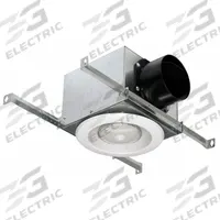 In-Line Duct Fan Grille: Plastic/Metal, LED Bulb (MPN VLED-100). Key specifications — Includes: Bulb; Nameplate Voltage: 120V AC; Brand: SOLER & PALAU; Color: White; For Fan Type: Inline Duct Fans; Material: Plastic/Metal.