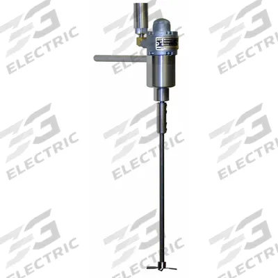 ARROW MIXING PRODUCTS Laboratory Mixer: Top, Clamp/Stand, 1/4 in Male NPT Inlet, NPT, 4 Blades - Air-Powered Propeller Mixers