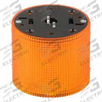 FEDERAL SIGNAL Tower Light Module: Flashing/Steady, 120V AC, Amber, 3 15/16 in Overall Dia, LSL (MPN LSL-120A). Key specifications — Brand: FEDERAL SIGNAL; Compatible with Series: LSL; Lens Color: Amber; Operating Voltage: 120V AC; Manufacturer Part Number: LSL-120A.