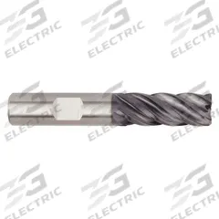 WIDIA HANITA Corner Radius End Mill: Carbide, AlTiN Coated, 5 Flute, 3/4" Mill Dia, 3-1/4" LOC (MPN 5V2C19017BT)