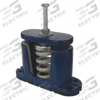APPROVED VENDOR Floor-Mount Vibration Isolator: Spring, 400 lb Capacity, 4 1/2 in Ht, 2 5/32 in Wd (MPN 48PW99). Key specifications — Brand: APPROVED VENDOR; Screw Size: M10; Spring Color: Green.