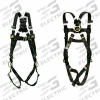 MILLER BY PIP Miller Full Body Harness Welding: Hot Work, Welding, Crossover Harness, Quick-Connect (MPN H5WS1S3). Key specifications — Gender: Unisex; Harness Color: Black; Torso Adjustment: Friction.