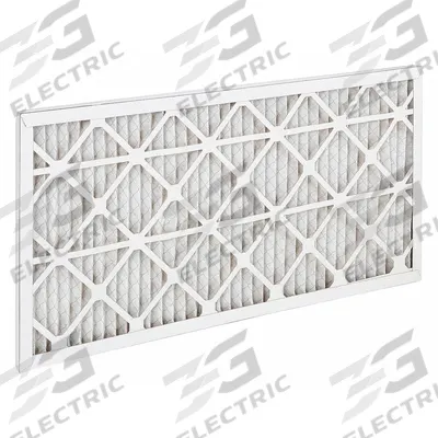 GRAINGER Pleated Air Filter: 18 in x 30 in x 1 in, MERV 8 - MERV 8 Pleated Air Filters