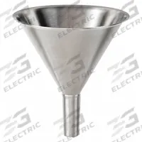 APPROVED VENDOR Funnel: Stainless Steel, 188.5 mL, 104.7 mm, 104 mm, 38 mm Stem Lg (MPN 84740). Key specifications — attr1372202: Funnel; attr1372208: APPROVED VENDOR.