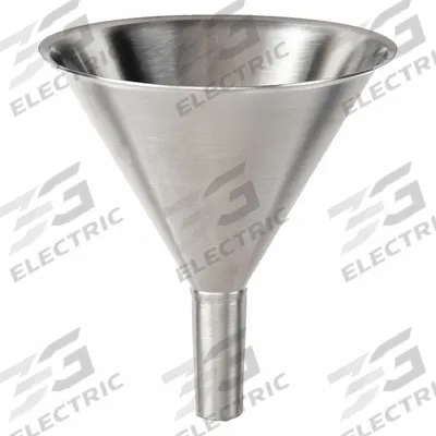 APPROVED VENDOR Funnel: Stainless Steel, 188.5 mL, 104.7 mm, 104 mm - General Purpose Lab Funnels