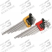 WIHA Hex Key Set: 16 or More Pieces, MagicRing, L, Metric and SAE, Single Ball End, Long, 22 Pieces (MPN 66992). Key specifications — attr1205553: Not Tether Capable; attr1205554: WIHA; attr1205568: Chrome; attr1293176: 16 or More Pieces.