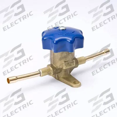 MUELLER Diaphragm Valve: 1/2 in Female Sweat, Extended Lg Body - Sweat-to-Sweat Connection Diaphragm Valves