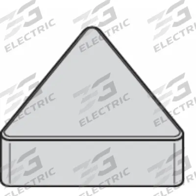 WIDIA Triangle Turning Insert: TNG332T0820 - Triangle (T) Indexable Turning Inserts