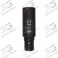 INGERSOLL RAND Impact Socket: Metric, 17 mm Socket Size, 6-Point, Deep, 2 61/64 in Overall Lg (MPN DXS2SM17L). Key specifications — attr1215501: INGERSOLL RAND; attr1215515: Manganese Phosphate; attr1215518: 17 mm.