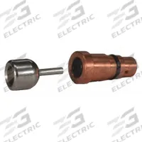 AMTC VALVE Flow Pin: For Hybridflo Flow Pin Series, Copper, Brass/Stainless Steel (MPN BRVHY-PB). Key specifications — Compatible Series: Hybridflo Flow Pin; Compatible Brand: AMTC; Product Type: Flow Pin; Material: Copper.