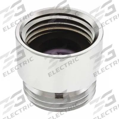 NEOPERL Aerator Adapter: Compatible Product Type Showerheads, 1/2 in Overall Wd - Aerator Adapters for Bathtubs & Showers