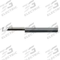 MICRO 100 Boring Bar: Boring, 1/4 in Shank Dia., Bright (Uncoated), 0.0750 in Center to Cutting Tip (MPN BB-200700)