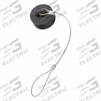 Protective Cap: For Male Devices, Black, Compatible with Series 49, 1,135 A, Through Hole Mounting (MPN 49DSM). Key specifications — For Device Gender: Male; Brand: LEVITON.