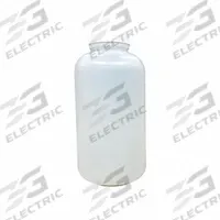 QORPAK Sampling Bottle: HDPE, 950 mL, 32 fl oz, Closure Included, Natural, 53-400, Polypropylene (MPN PLC-03610). Key specifications — Brand: QORPAK; Graduated: No; Body Color: Natural.