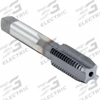 OSG Straight Flute Tap: 1"-8 UNC, H1 / 2B-3B, 4 Flute, Plug Chamfer, TiCN Coated High Speed Steel (MPN 1071808)