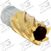 SLUGGER BY FEIN Annular Cutter: 24 mm Cutter Dia, 1 in Max Cutting Dp, TiN, High Speed Steel (MPN 63134240105). Key specifications — attr253884: No; attr253885: TiN; attr253886: High Speed Steel; attr253887: Weldon Flat; attr253888: Metric; attr277149: SLUGGER BY FEIN.