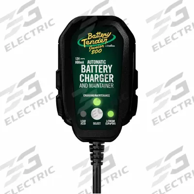 BATTERY TENDER Battery Charger: Charging/Maintaining, Auto, Float, 6 ft Cable Lg - Handheld Portable Battery Chargers