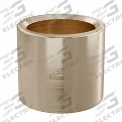Sleeve Bearing: Bronze, SAE 841, 7/16 in Bore, 9/16 in OD, 1/2 in Lg, -35°F to 300°F, 10 PK (MPN AA515-02B). Key specifications — System of Measurement: Inch; Material Grade: SAE 841; Brand: OILITE.