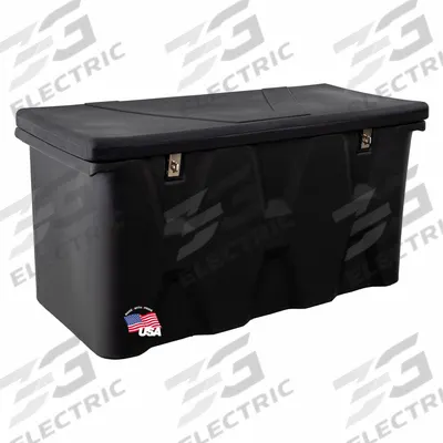 BUYERS PRODUCTS Truck Box Chest: Utility Chest Truck Box, Polyethylene, 23 in Overall Dp - Single-Lid Utility Chest Truck Boxes