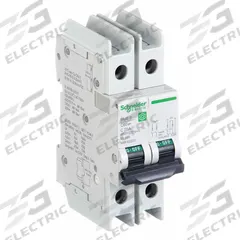 SCHNEIDER ELECTRIC IEC Miniature Circuit Breaker: 20 A Amps, 14kA at 120/240V AC, Screw Clamp, C60BP (MPN M9F42220). Key specifications — DC Voltage Rating: Not Rated; Brand: SCHNEIDER; Max. AIR Rating: 14kA at 120/240V AC; Terminal Connection: Screw Clamp; AC Voltage Rating: 240/277/480V AC.
