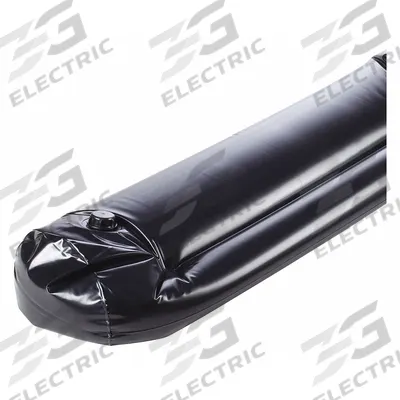 PIG Water Activated Flood Barrier: Fresh Water/Saltwater, 1/32 in Overall Ht - Water-Activated Flood Barriers