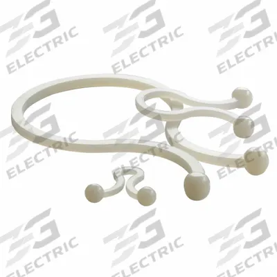 APPROVED VENDOR Flexible Cable Ties: 1.03 in Overall Lg, For 0.4 in Cable Bundle Dia - Max - Nylon Twist Locks
