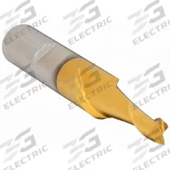 CLEVELAND Square End Mill: High Speed Steel, TiN Coated, 2 Flute, 3/16" Mill Dia, 1-1/4" LOC (MPN C39078)
