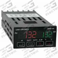 DWYER Temperature Controller: 32B, 1/32 DIN Size, RTD/Thermocouple, 24V DC, 32°F to 122°F, Digital (MPN 32B-33-LV). Key specifications — Brand: DWYER; Control Mode: Self Adjustable; Current: 3 A; Display Type: Digital; Input Voltage: 24V DC; Output: (2) Relay; Product Type: Temperature Controller; Sensor Type: Thermocouple.