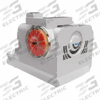 SCHMALZ Vacuum Claw Pump: EVE-KL, Three Phase, 2 1/2 in G Female, 1 1/2 in G Female, IP 55, 230/400V (MPN 10.03.01.00688). Key specifications — attr1015286: Integrated; attr1015279: 6.75 A; attr1015318: Three; attr1015284: IP 55; attr1015334: 230/400V.