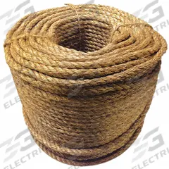 APPROVED VENDOR General Purpose Utility Rope: Twisted, 1/4 in Dia, 105 lb Working Load Limit, Manila (MPN 330080-NAT-01200-60013). Key specifications — Brand: APPROVED VENDOR; Rope Type: Static.