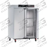 MEMMERT Incubator: Forced Air, 26.45 cu ft Capacity, 36 1/4 in x 4 ft x 5 5/8 ft, Digital, 2 Shelves (MPN IPP750eco PLUS). Key specifications — attr1027521: Refrigerated; attr1030162: 0 °C; attr1027529: +/-0.1 °C; attr1027476: IPP750eco PLUS; attr1027480: MEMMERT; attr1027487: Digital; attr1027531: 115V/230V AC.