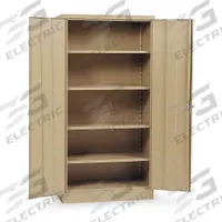 APPROVED VENDOR Storage Cabinet: 36 in x 24 in x 72 in, Swing Handle & Keyed, 22 ga Panel Thick (MPN 1UFD8). Key specifications — Cabinet Color: Tan; Method of Construction: Welded; Base Type: Frame; Assembled: Unassembled; Mobility: Stationary; Adjustable Shelves: Adjustable; Cabinet Finish: Powder Coated; Cabinet Material: Steel.